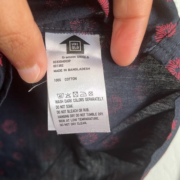 Grameen Uniqlo button down full sleeve shirt - Picture 7 of 7